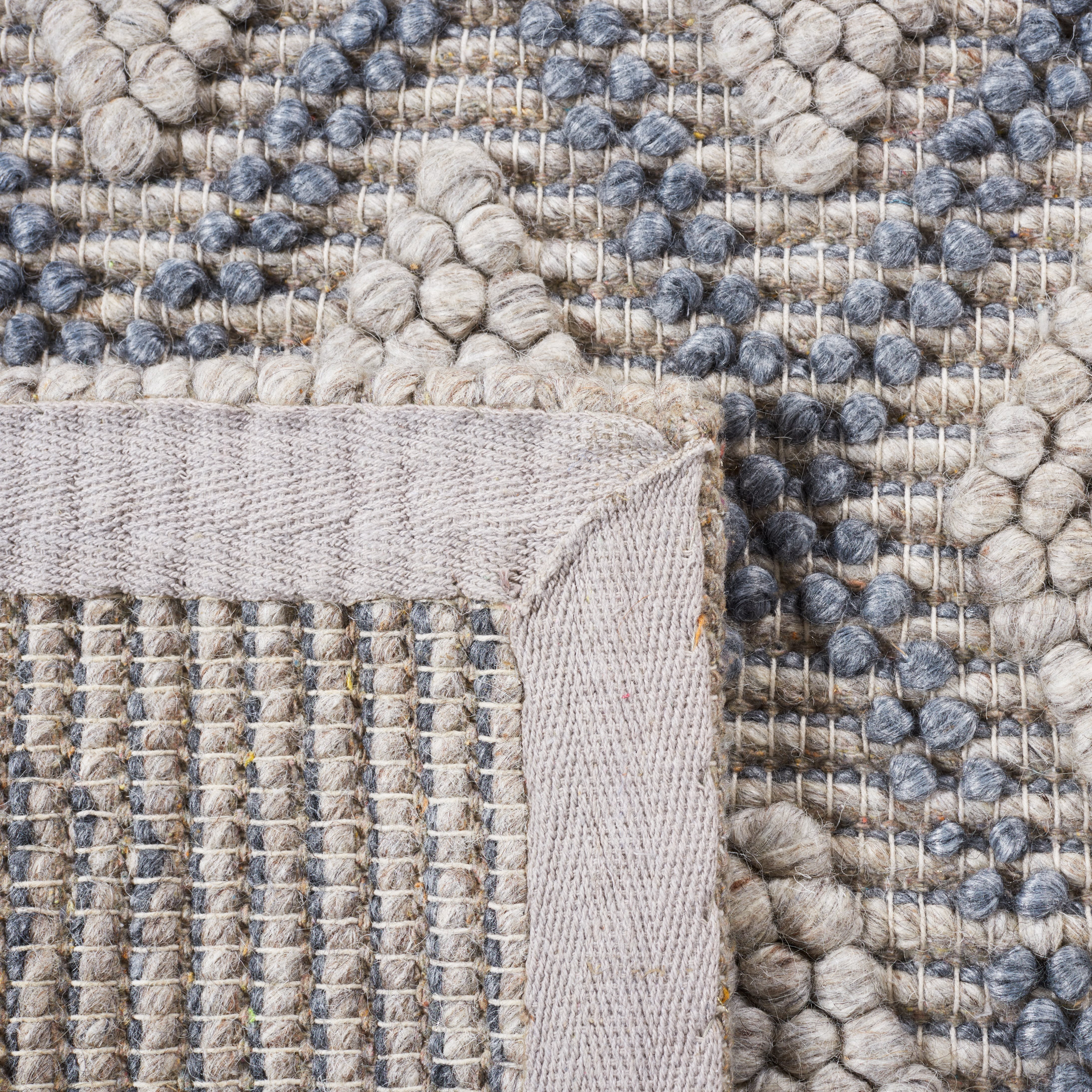 SAFAVIEH Natura Mayson Diamond Area Rug, Silver, 8' x 10'