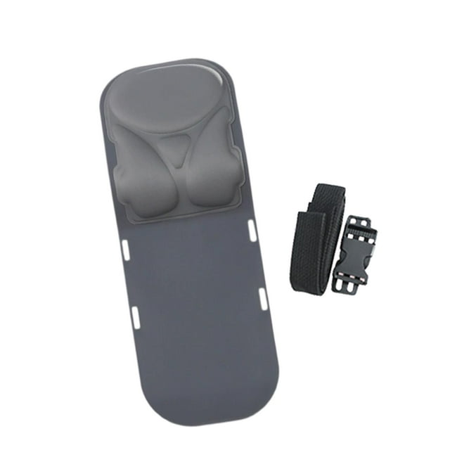 Silla de oficina Headrest Comfort Comfort Back para la computadora del automóvil/silla de escritorio Relajante Superior gris acolchado