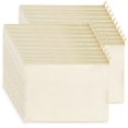 thumbnail image 1 of Bolsa de lona Koolmox Bulk con cremallera, 20 unidades, 23,5 x 17,5 cm, color beige, 1 of 8