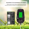 thumbnail image 2 of THE01859 5-in-1 Soil Analyzer with High Precision Probe - Measures Moisture, Sunlight Intensity, Humidity, Temperature & pH Levels for Garden Plants, Potted Flowers | ABS+Alloy Construction, Black |, 2 of 7