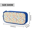 thumbnail image 4 of Goofa Simple Drawing Pattern Big Capacity Pencil Pen Case Office College Large Storage High Capacity Bag Pouch Holder Box Organizer, 4 of 9