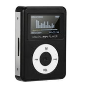 USB Mini MP3 Player with LCD Screen, Portable HiFi Music Player, MP3 Player Wireless, Supports 32GB, Compact Design for Speaker, FM, Voice Recorder, Long Last Battery