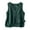 Green, variant on AherBiu Summer Vests for Women High Low Button down V Neck Lightweight Sleeveless Casual Outwear Jacket