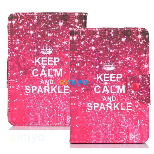 Universal Case Cover for IGET Smart G81H G81 8 Inch Tablet Cartoon Printed PU Leather Protective Case style 1-HG-d