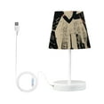 thumbnail image 3 of Indian Sun Houses LED Desk Lamp Table Lamp USB Bedside Nightstand Small Lamp for Bedroom Living Room Kids Room, 3 of 8