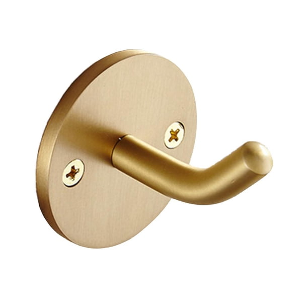 Decoración del organizador de pared de suspensión de s toals del de pared del cuarto de baño dorado Sunnimix Colgador de toallas de baño