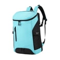 thumbnail image 3 of jinwen Badminton Backpack Badminton Bag for Outdoor Tennis Racket Badminton Racquet Blue, 3 of 9