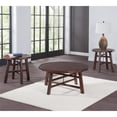 thumbnail image 1 of Pemberly Row 3-Piece Burnt Caramel Finish Wood Occasional Table Set, 1 of 6