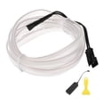 thumbnail image 1 of Cuerda de luz LED EL de 2m Unique Bargains, tira de luz de neón flexible para iluminación interior de automóviles, caja de batería (3V) blanca, 1 of 1
