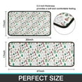 thumbnail image 7 of White Christmas Icon Pattern Kitchen Rugs Sets Of 2,Anti Fatigue Kitchen Mat Rugs Non Slip Washable,Decorative Kitchen Floor Mats for Kitchen,Sink,Laundry,17"X30"+17"X47", 7 of 7