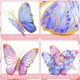 thumbnail image 3 of Set de 48 Pegatinas de Mariposas para Pared en Papel Rosa y Morado Outus, 3 of 7