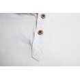 thumbnail image 4 of OmicGot Spring New Men's Cotton Linen T shirts Chinese Style Slim Fit Long Sleeve Tops Men Solid Color Breathable Linen shirt, 4 of 6
