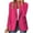 Hot Pink, variant on PVCS Trendy Jackets for Women Clearance Solid Button Suit Coat Long Sleeve Hatless Casual Coat/Jacket L