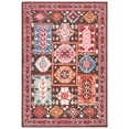 thumbnail image 2 of SAFAVIEH Bellagio Lydia Southwestern Wool Area Rug, Brown/Rust, 4' x 6', 2 of 11