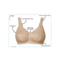 thumbnail image 5 of Playtex Womens Easy-On Front Close Bra, Style MJ1T10, 5 of 6