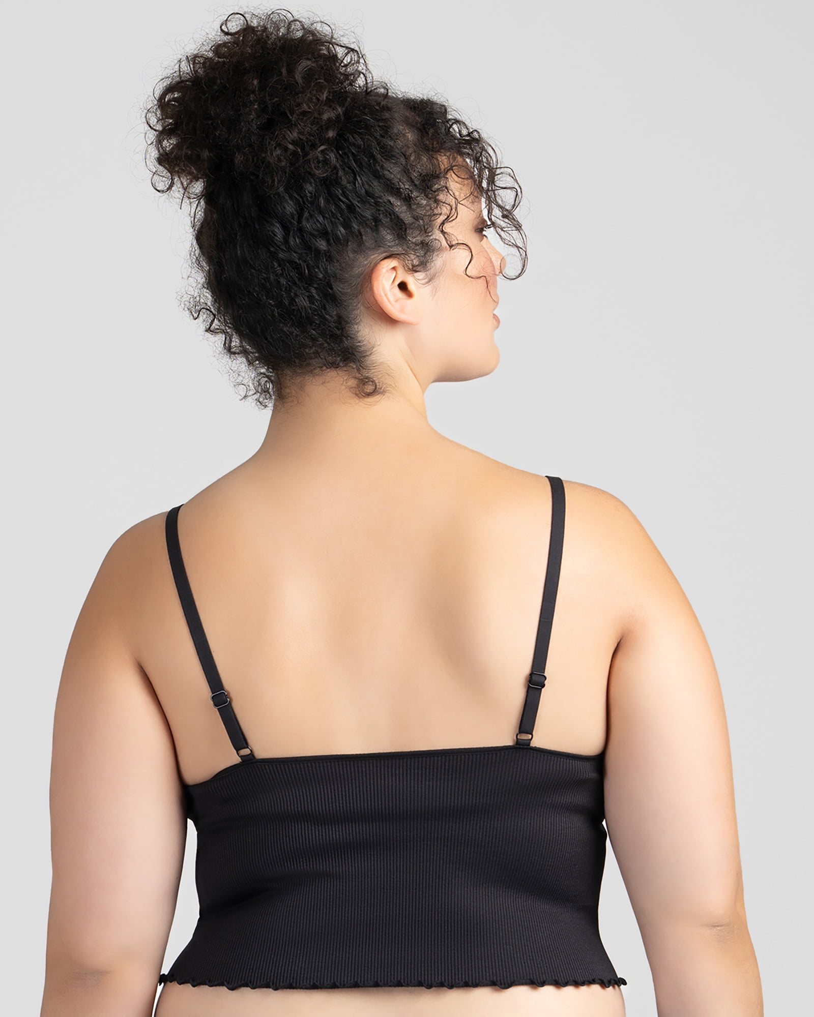 No Boundaries Women's Ruffle Cami, Size XS-3XL