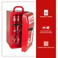 thumbnail image 4 of Coca-Cola Mini Réfrigérateur Rétro 18 Canettes 12 V C.c. 110 V C.a. Refroidisseur 22 L (23 Pintes), 4 of 9