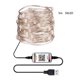 thumbnail image 3 of sweethay Navidad LED Lámpara Cadena Árbol de Navidad Impermeable USB Luz Decoración, 50LED Type2 NO2, 3 of 6