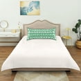 thumbnail image 4 of Ryvnso Satin Pillowcase Green Lines Pillow Cases Standard Size 40x20in, 4 of 6