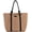 B-khaki, variant on Kukuzhu Straw Beach Bag, Summer Woven Tote Bag Large Shoulder Handbag Straw Purses and Handbags for Women Vacation