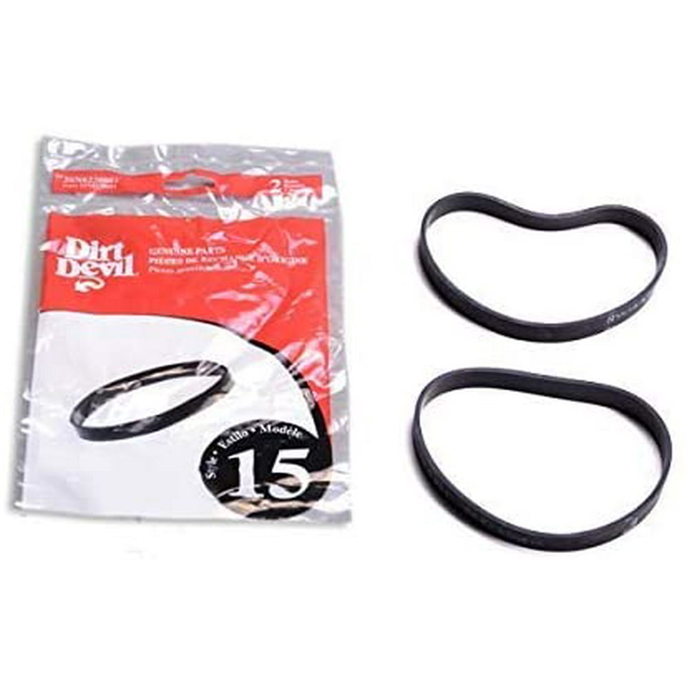 Vacuum Cleaner Belt Style 15 For Dirt Devil UD40095, UD20050, M084500V, UD40295, UD40225