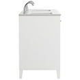 thumbnail image 6 of 60 inch Double Bathroom Vanity in White, 6 of 15