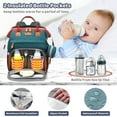 thumbnail image 4 of Anoak Baby Diaper Bag Backpack with Changing Station, Large Capacity Baby Bag, Waterproof Travel Backpack with USB Charging Port, Stroller Straps , Baby Shower Gifts, 4 of 11