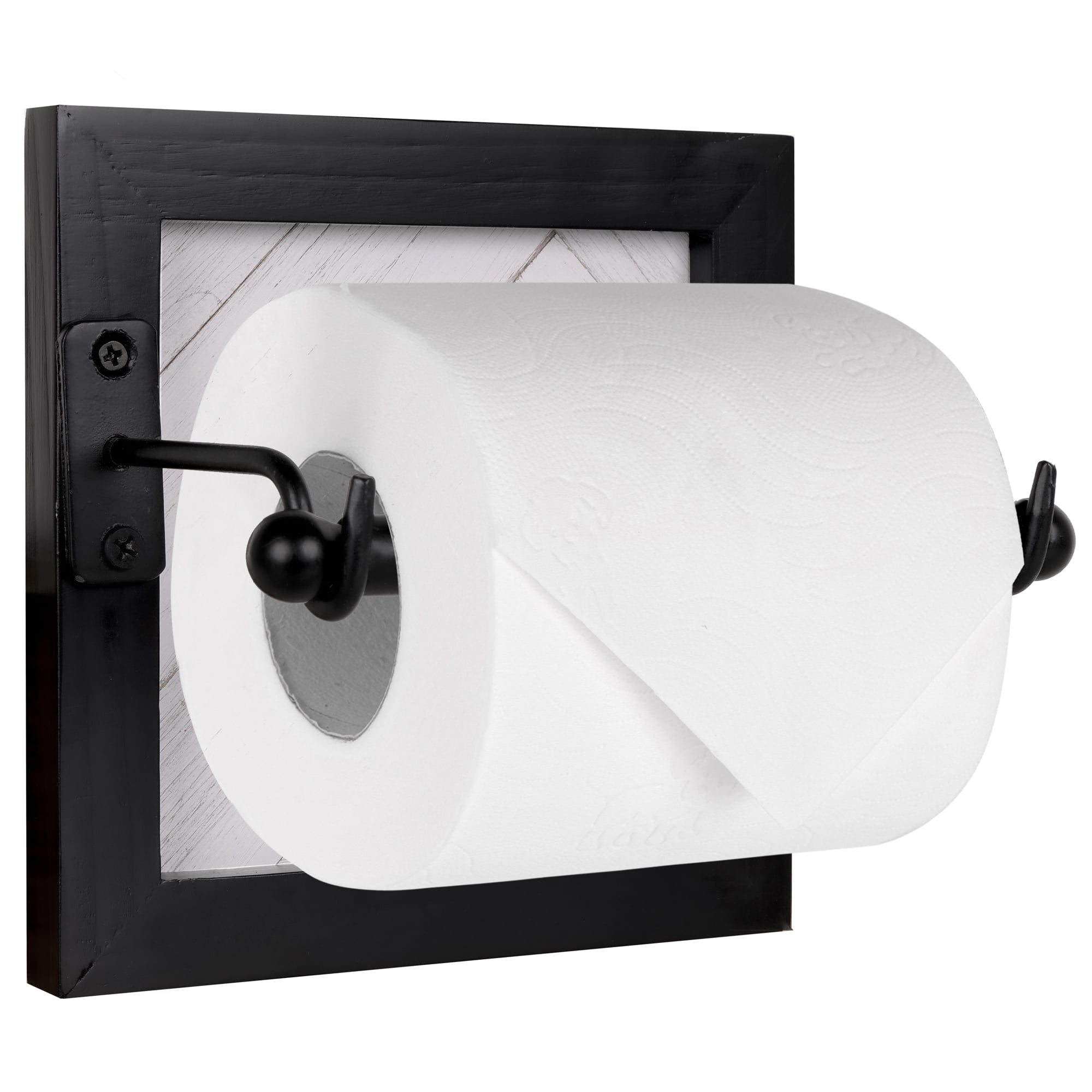Autumn Alley Farmhouse Toilet Paper Holder in Stunning Shiplap Design