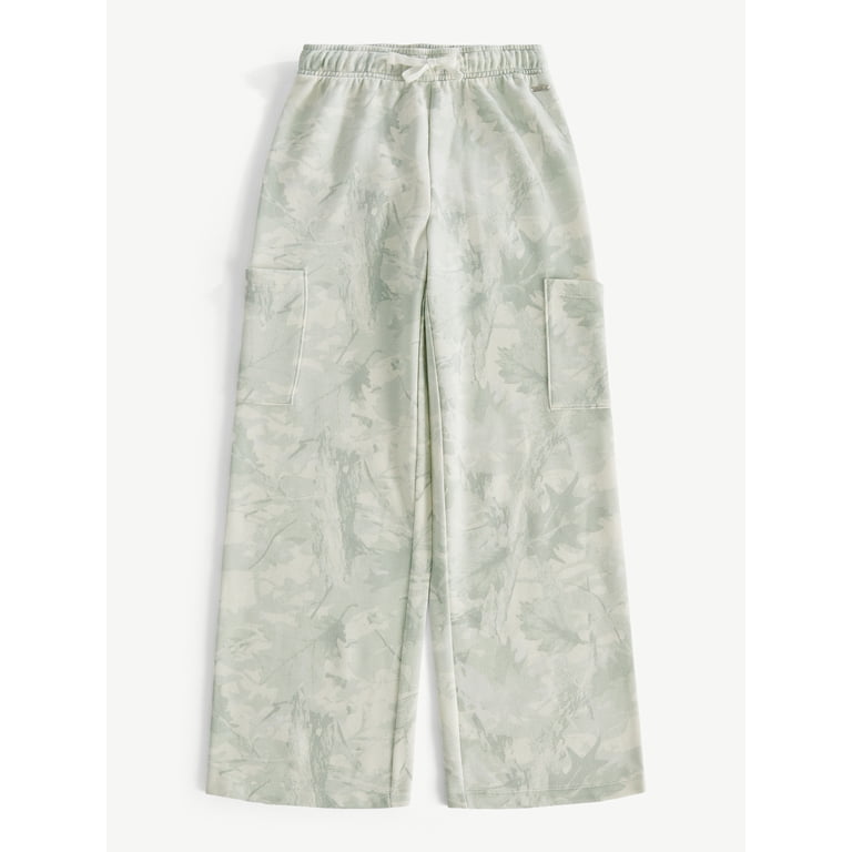 Justice Girls Fleece Cargo Wide Leg Sweatpants, Sizes XS-XLP photo 5