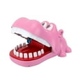 thumbnail image 2 of Juguetes de piscina, juguetes para bebés, juguetes para niños pequeños, juguete de plástico para morder los dedos, dinosaurio, perro, hipopótamo, juego de morder los dedos, juguete interactivo de escr, 2 of 4