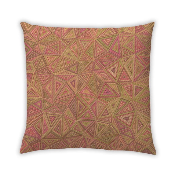 Ahgly Company Outdoor Square Contemporary Throw Pillow, 18 inch by 18 inch