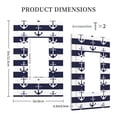 thumbnail image 5 of Kll Anchors Wall Plate,Gloss Finish,Standard Size 1 - 5" X 3", Polycarbonate Thermoplastic,Electric Receptacle Plug Covers, 5 of 8