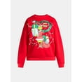 thumbnail image 4 of Dr Seuss The Grinch Women's Light Up Front Back Graphic Sweatshirt with Long Sleeves, Sizes XXS-XXL, 4 of 5