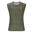 thumbnail image 5 of Nnhblu Men's Tank Tops Round Neck Sleeveless Sports Shirts for Men Green XXXL, 5 of 5