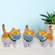 thumbnail image 3 of Gwong Decoración hogareña Estatuilla gato lindo gato gordo diseño PVC Home Cat Figurine para el hogar Gwong 21049946, 3 of 6