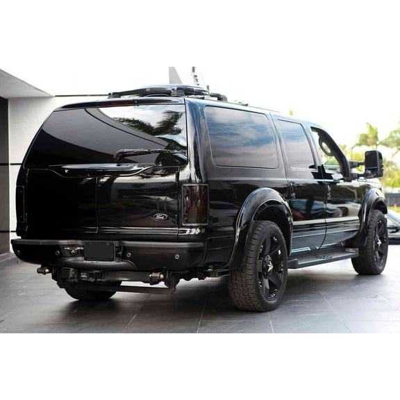 For Ford Excursion Tinted Smoked Taillamps Taillights Overlays Film Protection