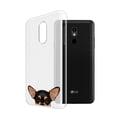 thumbnail image 2 of FINCIBO Soft TPU Clear Case Slim Cover for LG Stylo 5 Q720 6.2" 2019, Black Tan Chihuahua Dog, 2 of 3