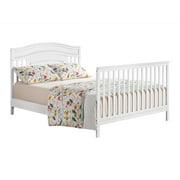 Oxford Baby Luella 4 in1 Convertible Crib, White