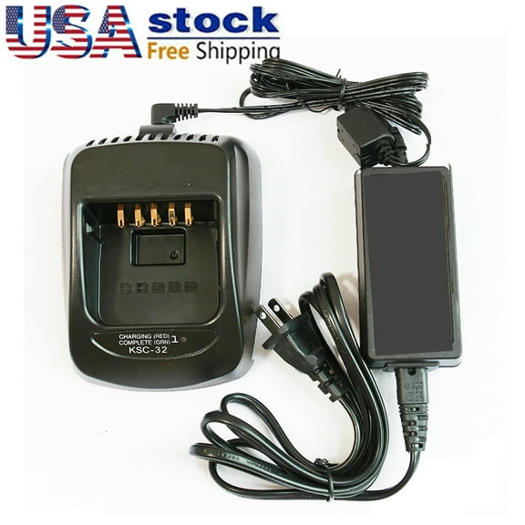 KSC-32 Rapid Charger For TK2180 TK3180 NX200 NX300 NX400 NX410 NX5200 NX-5300TK5210 TK5310  Portable radios