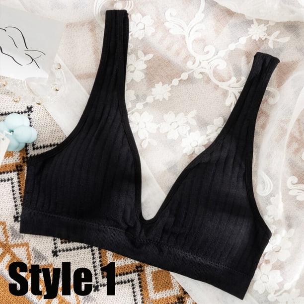 Top corto deportivo sin costuras para mujer, sujetador Sexy, Tops de tubo para mujer, ropa interior Sexy con escote en V profundo, Bralette, camisola sin mangas, Top Bandeau Tan Jianjun unisex