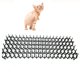 thumbnail image 1 of Alfombrilla antigatos de 13CM x 49CM con púas que evitan que las mascotas se acerquen, alfombrilla antigatos para exteriores adecuada para jardines interiores, 10 Uds., 1 of 5