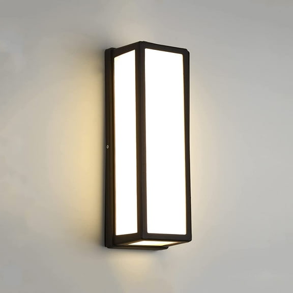 YANSUN 50W LED Wall Mount Outdoor Wall Lighting, Modern Porch and Patio Wall Light for Living Room, Suitable for Garage, Yard,Patio