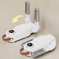 thumbnail image 6 of 3-in-1 Electric Shoe Dryer & Glove Warmer - 360Â° Rapid Drying System with 4 Timer Settings for Sneakers, Boots, & Ski Gear | Foldable Hanging Design (110V US Plug), 6 of 9