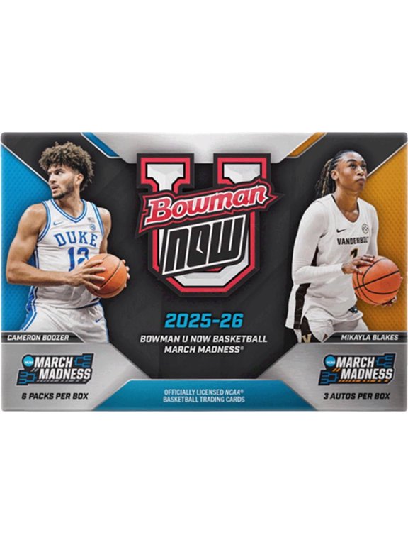 Collectible Topps 2025-26 Bowman U Now® Basketball March Madness - Hobby Box