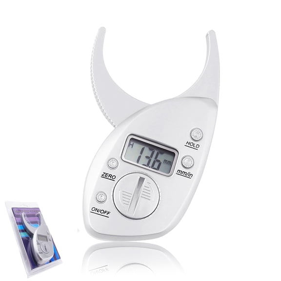 Body Fat Caliper with LCD Skinfold Measurement Tools 1 Set