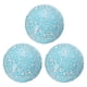 thumbnail image 1 of Uxcell 3Pcs Bolas de Vidrio Decorativas 3.15 pulgadas Esferas para Centro de Mesa, Bolas de Vidrio Mosaico para Decorar Tazones, Azul Claro, 1 of 5