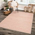 thumbnail image 5 of Carolina Weavers High-Lo Subtle Solid Indoor/Outdoor Area Rug 5'2"x7'6" - Orange, 5 of 5