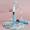 thumbnail image 4 of Adjustable Steel Jump Rope Beaded Heavy Skipping Rope for Kids Women Men Fitness, 4 of 9