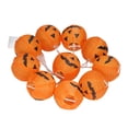 thumbnail image 3 of Pumpkin Lantern String Lights Halloween Ghost Face Decorative String Lights for Tents RV, 3 of 9