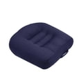 thumbnail image 1 of Auto Booster Cushion Car Seat Cushion Seat Corrector Cushion Breathable Mesh Portable Perfect for Car Office Used All Year Roundnavy, 1 of 5